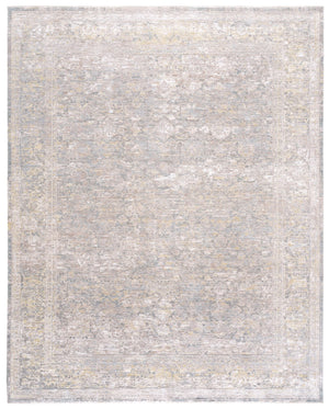 Safavieh Signature Elegant Turkish Dark Grey Beige Area Rug — Low Pile, Durable Power-Loomed Comfort 8X10 9'-0" x 12'-0" SIG724G-9