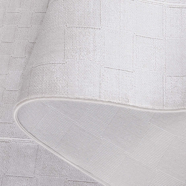 Safavieh Signature Turkish-made Area Rug - Modern Power-loomed Design, Luxurious Viscose & Acrylic Blend For Elegance Grey ,Ivory 80% Viscose,20% Acrylic Sig734f-9