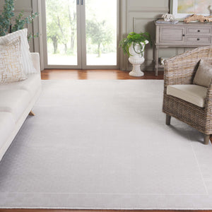 Safavieh Signature Turkish-made Area Rug - Modern Power-loomed Design, Luxurious Viscose & Acrylic Blend For Elegance Grey ,Ivory 80% Viscose,20% Acrylic Sig734f-9