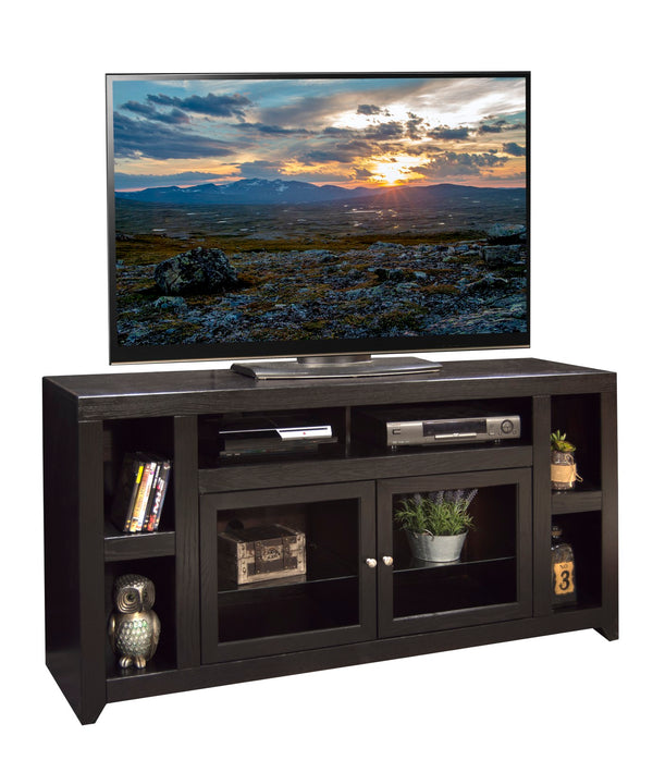 Legends Furniture Bridgevine Home Skyline 65 Inch Tv Stand Console For Tvs Up To 75 Inches, No Assembly Required, Mocha Finish Mocha, Brown Poplar Solids And Okoume Veneers Sk1565.Moc