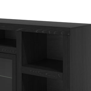 Legends Furniture Bridgevine Home Skyline 75 Inch Tv Stand Console For Tvs Up To 90 Inches, No Assembly Required, Mocha Finish Mocha, Brown Poplar Solids And Okoume Veneers Sk1575.Moc