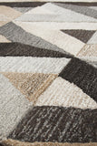 Rizzy Suffolk SK337A Hand Tufted Transitional Wool Rug Gray/Natural 9' x 12'