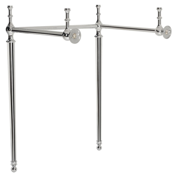 Safavieh HAMILTON Console Sink Stand – Modern 28" Chrome Wall-Mount for Elegant & Functional Bathroom Upgrade SKC4228C