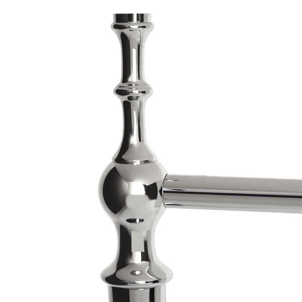 Safavieh HAMILTON Console Sink Stand – Modern 28" Chrome Wall-Mount for Elegant & Functional Bathroom Upgrade SKC4228C