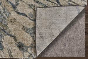 Feizy Rugs Skyview Abstract Runner Rug Plush Polypropylene Pile for Hallway and Entryway Decor SKV39Q8FGRN000I02