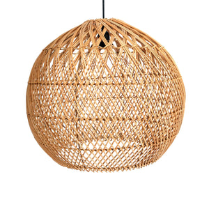 Lh Imports Cascade Chandelier: Artisanal Tiered Design With Rattan Weave For Elegant Soft Light Diffusion Brown Rattan,Iron Sky034