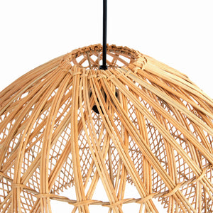 Lh Imports Cascade Chandelier: Artisanal Tiered Design With Rattan Weave For Elegant Soft Light Diffusion Brown Rattan,Iron Sky034