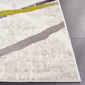 Safavieh Skyler 112 Power Loomed 55% Polypropylene, 40% Jute, 5% Polyester Modern Rug Ivory Grey / Green SKY112Y-9