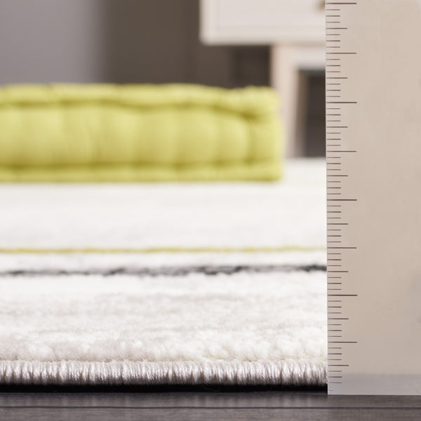 Safavieh Skyler 112 Power Loomed 55% Polypropylene, 40% Jute, 5% Polyester Modern Rug Ivory Grey / Green SKY112Y-9