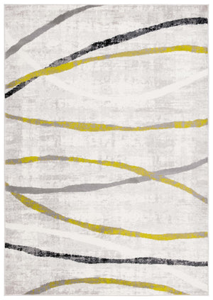 Safavieh Skyler 112 Power Loomed 55% Polypropylene, 40% Jute, 5% Polyester Modern Rug Ivory Grey / Green SKY112Y-9