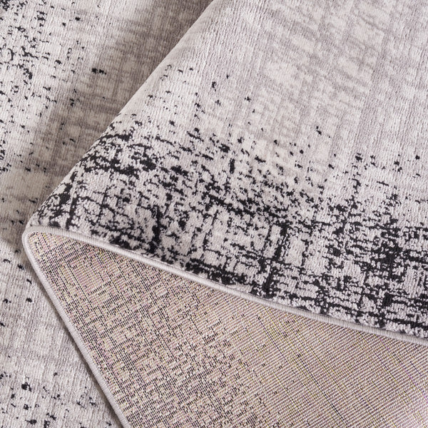 Safavieh Skyler 113 Power Loomed 55% Polypropylene, 40% Jute, 5% Polyester Modern Rug Ivory Grey / Black SKY113A-9