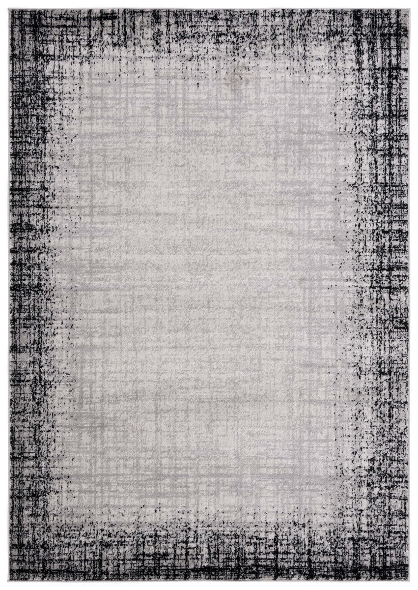 Safavieh Skyler 113 Power Loomed 55% Polypropylene, 40% Jute, 5% Polyester Modern Rug Ivory Grey / Black SKY113A-9