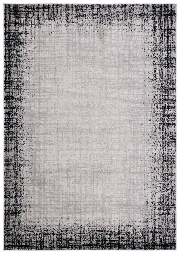 Safavieh Skyler 113 Power Loomed 55% Polypropylene, 40% Jute, 5% Polyester Modern Rug Ivory Grey / Black SKY113A-9