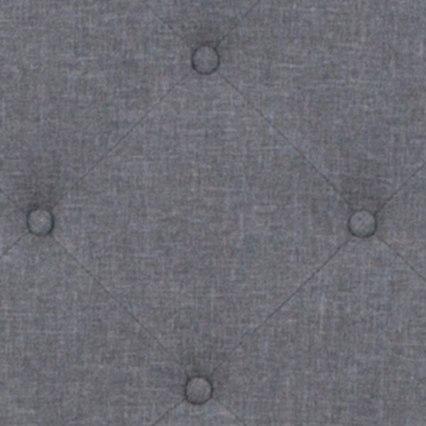 English Elm Brighton Twin Size Tufted Upholstered Platform Bed & Pocket Spring Mattress for Elegant Comfort Light Gray SL-BM-9-GG