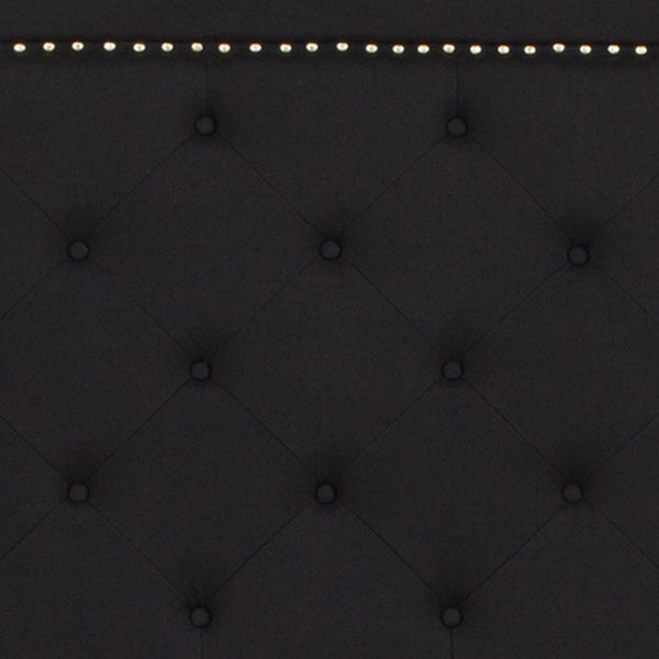 English Elm Brighton Full Size Tufted Upholstered Platform Bed with Pocket Spring Mattress for Modern Comfort Black In Stock. Usually ships in 24 - 48 business hours SL-BM10-8-GG