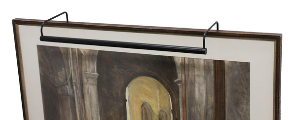 House Of Troy Slim-line 6" Plug-in Picture Lights – Elegant Accent Lighting Perfect For Art And Photography Display Black Metal Sl30-7