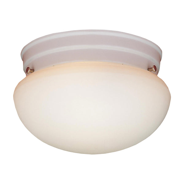 Thomas Lighting Elowen Two Light Flush Mount with Bubble Dome Glass Shade for Hallways and Bedrooms SL3268