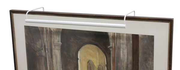 House Of Troy Slim-line 6" Plug-in Picture Lights – Elegant Accent Lighting Perfect For Art And Photography Display White Metal Sl40-9