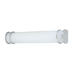 Thomas Lighting Clarion Brushed Nickel Wall Sconce with Opaque Glass Diffuser for Bath or Hallway SL716578