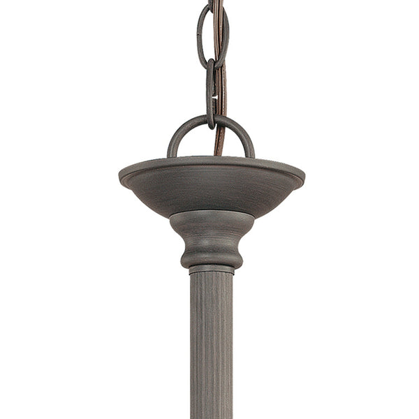 Thomas Lighting Riva Tulip Glass Mini Pendant Light for Kitchen Islands and Breakfast Nooks Bronze SL820663