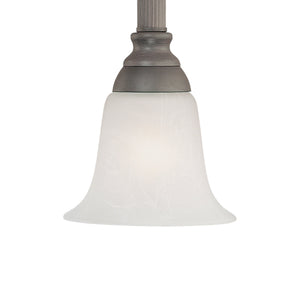 Thomas Lighting Riva Tulip Glass Mini Pendant Light for Kitchen Islands and Breakfast Nooks Bronze SL820663