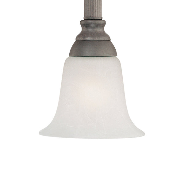 Thomas Lighting Riva Tulip Glass Mini Pendant Light for Kitchen Islands and Breakfast Nooks Bronze SL820663