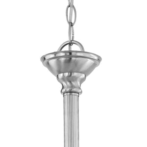 Thomas Lighting Riva Tulip Glass Mini Pendant Light for Kitchen Islands and Breakfast Nooks Nickel SL820678