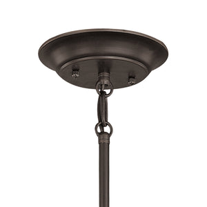 Thomas Lighting Harmony Mini Pendant Light Frosted Glass Dome Aged Bronze Finish for Kitchen or Dining SL825662