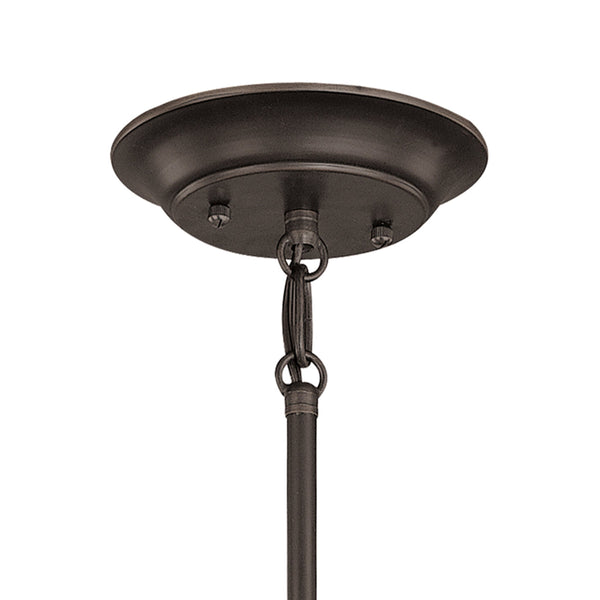 Thomas Lighting Harmony Mini Pendant Light Frosted Glass Dome Aged Bronze Finish for Kitchen or Dining SL825662