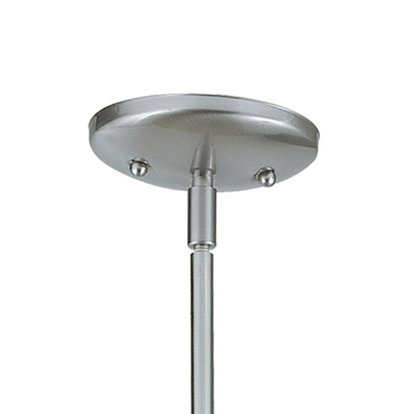 Thomas Lighting Elipse Tulip Frosted Glass Mini Pendant Transitional Ceiling Light for Modern Interiors Nickel SL829178