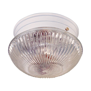Thomas Lighting Elowen 2 Light Flush Mount Bubble Dome Glass Shade Transitional Ceiling Fixture SL84408