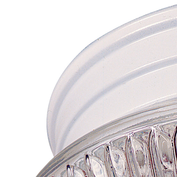 Thomas Lighting Elowen 2 Light Flush Mount Bubble Dome Glass Shade Transitional Ceiling Fixture SL84408
