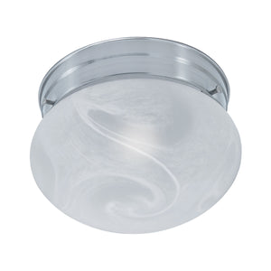 Thomas Lighting Elowen Bubble Dome Flush Mount Ceiling Light Brushed Nickel for Bedroom Hallway SL845578