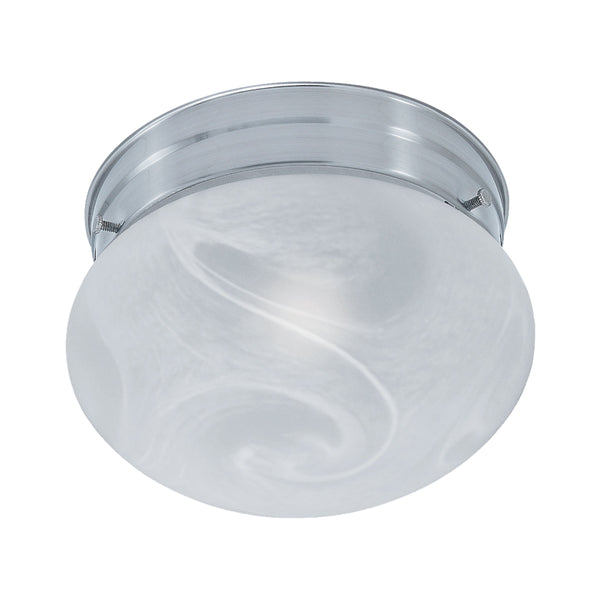 Thomas Lighting Elowen Bubble Dome Flush Mount Ceiling Light Brushed Nickel for Bedroom Hallway SL845578