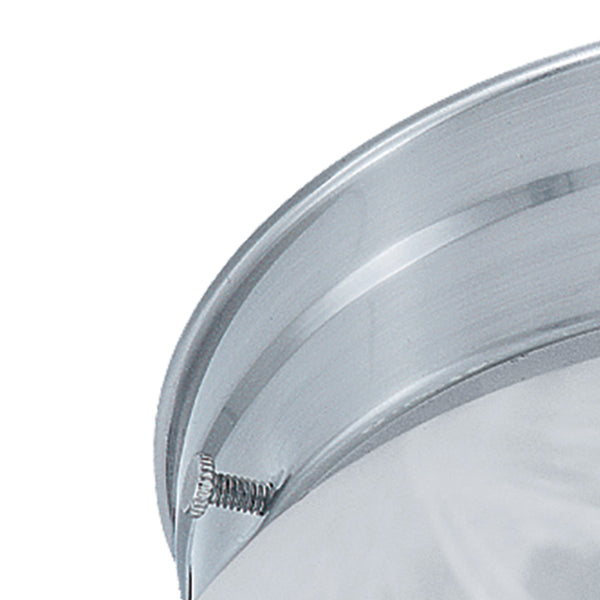 Thomas Lighting Elowen Bubble Dome Flush Mount Ceiling Light Brushed Nickel for Bedroom Hallway SL845578