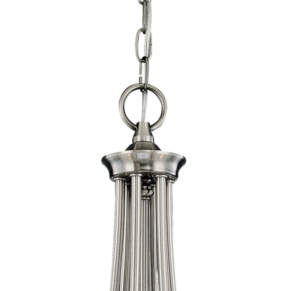 Thomas Lighting Harmony Three Light Chandelier Frosted Glass Domes Metal Frame Dining Room Fixture 31 inches SL880241
