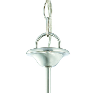 Thomas Lighting Bella Tulip Glass Mini Pendant Light Brushed Nickel Finish for Kitchen or Entryway SL891578