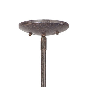 Thomas Lighting Triton Architectural Single Pendant Bell Glass Shade Sable Bronze Entryway Light SL893422