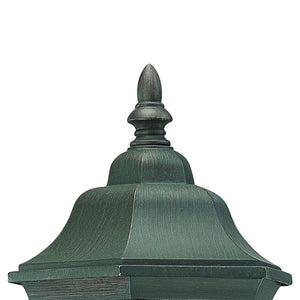Thomas Lighting Covington Matte Metal Outdoor Wall Sconce with Seeded Glass Lantern for Entryways Bronze 14.25 inches SL922363