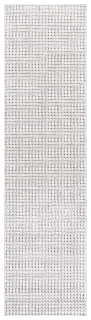 Safavieh Slate Contemporary Beige & Ivory Grey Area Rug, Power-Loomed Turkey, Durable Low-Profile Plush Finish 8'-0" x 10'-0" SLA704B-8