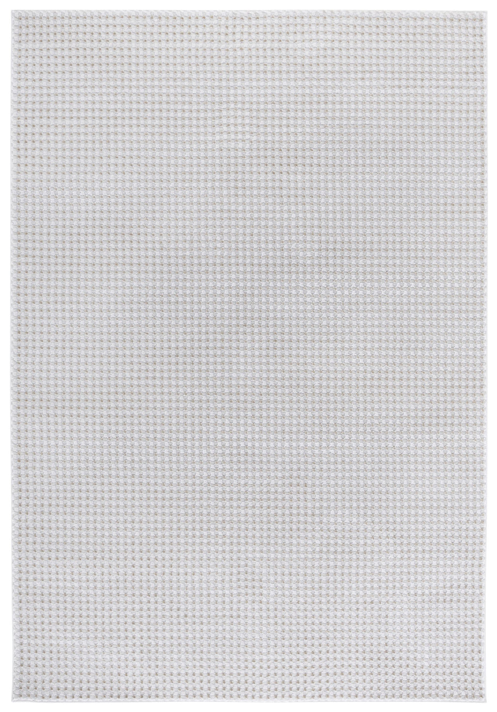 Safavieh Slate Neutral Beige Ivory Grey Rug — Low-Profile Power-Loomed Turkish Area Rug, Durable & Cozy Conforto 4'-0" x 6'-0" SLA704B-4