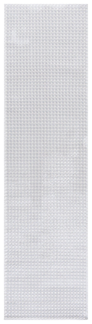 Safavieh Slate Modern Grey & Ivory Area Rug — Low-Profile Power-Loomed Turkish Rug For Stylish Living Spaces 4'-0" x 6'-0" SLA704F-4