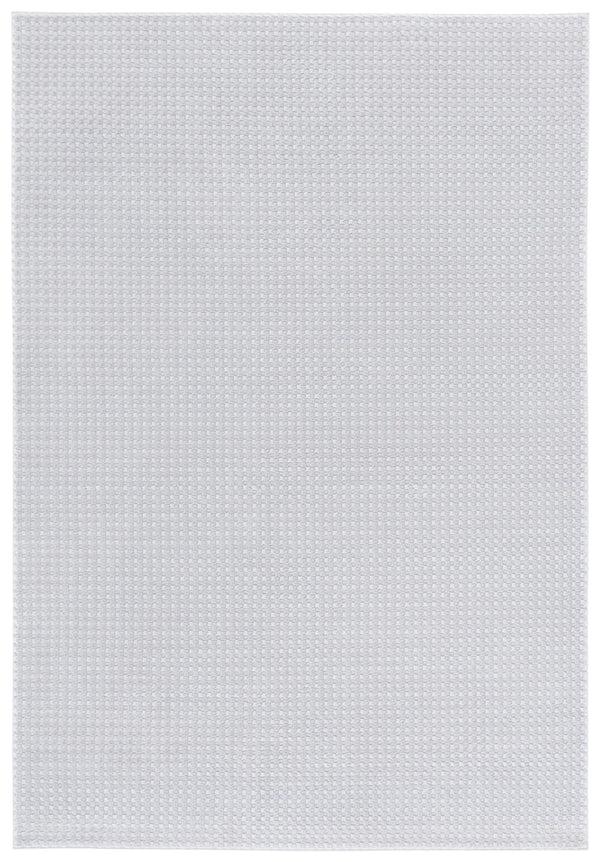 Safavieh Slate Contemporary Round Area Rug In Slate Grey And Ivory — Low-Profile, Stain-Resistant, Durable Luxury 6'-7" x 6'-7" SLA704F-7R