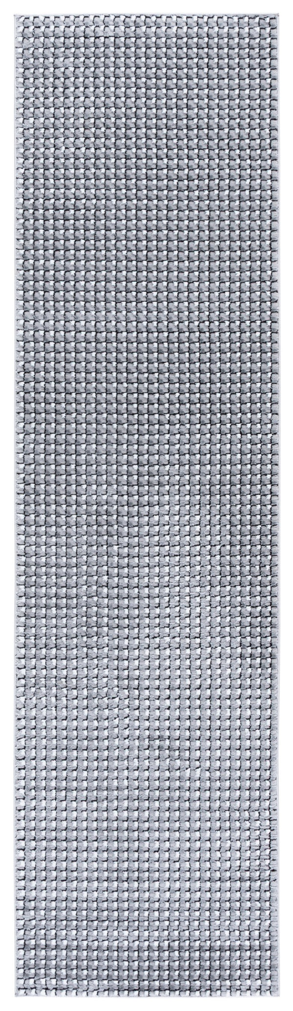 Safavieh Slate Small Rectangle Area Rug In Grey Ivory-Black, Low-Profile Power-Loomed Turkey, Durable Style 4'-0" x 6'-0" SLA704G-4