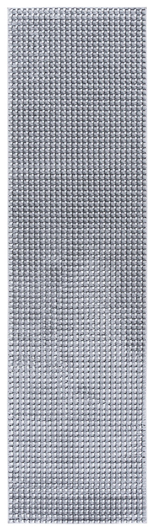 Safavieh Slate Modern Grey & Ivory-Black Runner Rug — Low-Profile Power-Loomed Turkey Construction, Durable Elegance 2'-0" x 8'-0" SLA704G-28