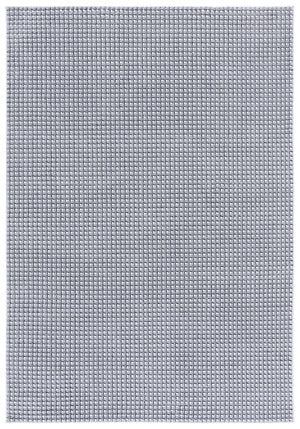 Safavieh Slate Modern Turkish Power-Loomed Area Rug In Grey Ivory-Black — Low-Profile, Durable, Stylish Centerpiece 6'-7" x 6'-7" SLA704G-7SQ