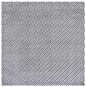 Safavieh Slate Contemporary Ivory And Black Runner Rug — Power-Loomed In Turkey, Durable Low-Profile Comfort 2'-0" x 8'-0" SLA708A-28