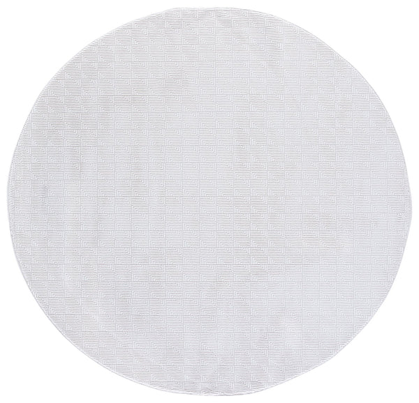 Safavieh Slate Chic Square Beige And Ivory Area Rug — Low-Profile Turkish Power-Loomed Design For Modern Homes 6'-7" x 6'-7" SLA714B-7SQ
