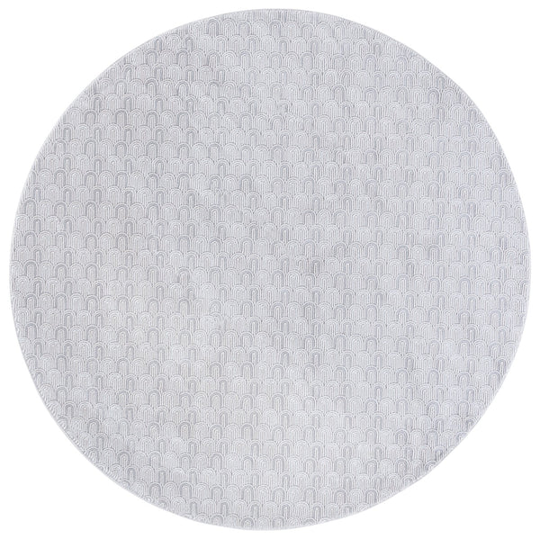 Safavieh Slate Modern Beige Grey Ivory Area Rug — Low-Profile 1/2" Pile, Power-Loomed Turkey Durability & Softness 8'-0" x 10'-0" SLA716B-8