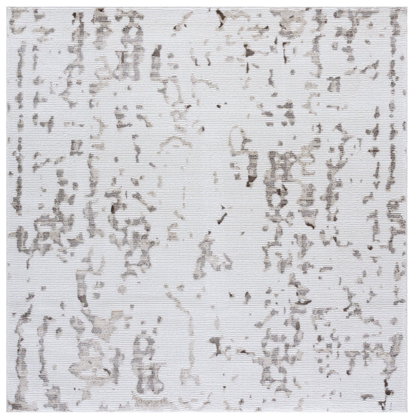 Safavieh Slate Power-Loomed Turkish Area Rug In Neutral Beige And Brown — Durable, Soft, Modern Texture 5'-3" x 7'-6" SLA718B-5